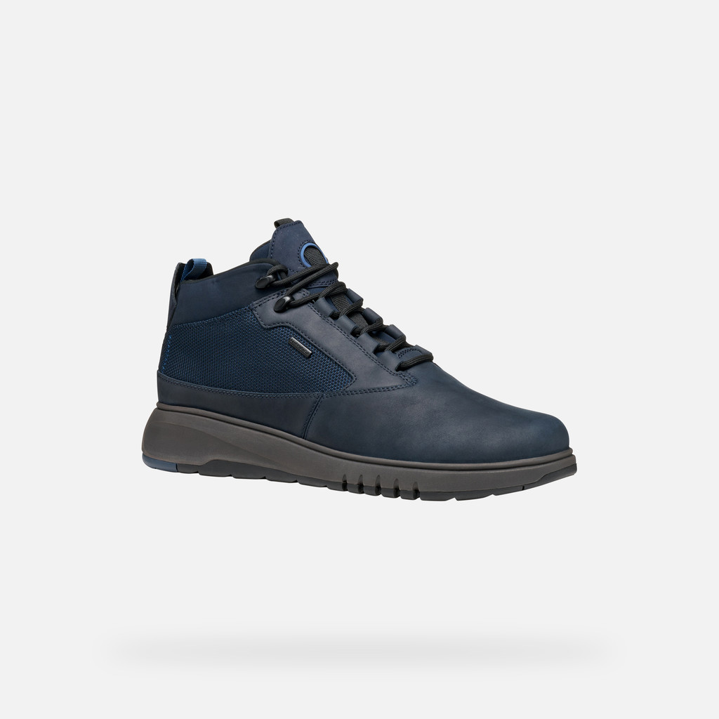 Waterproof boots AERANTIS 4X4 ABX MAN Navy - image number 2 | GEOX
