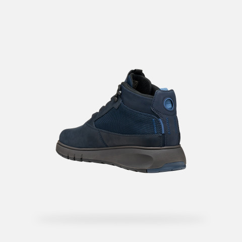 Waterproof boots AERANTIS 4X4 ABX MAN Navy - image number 3 | GEOX