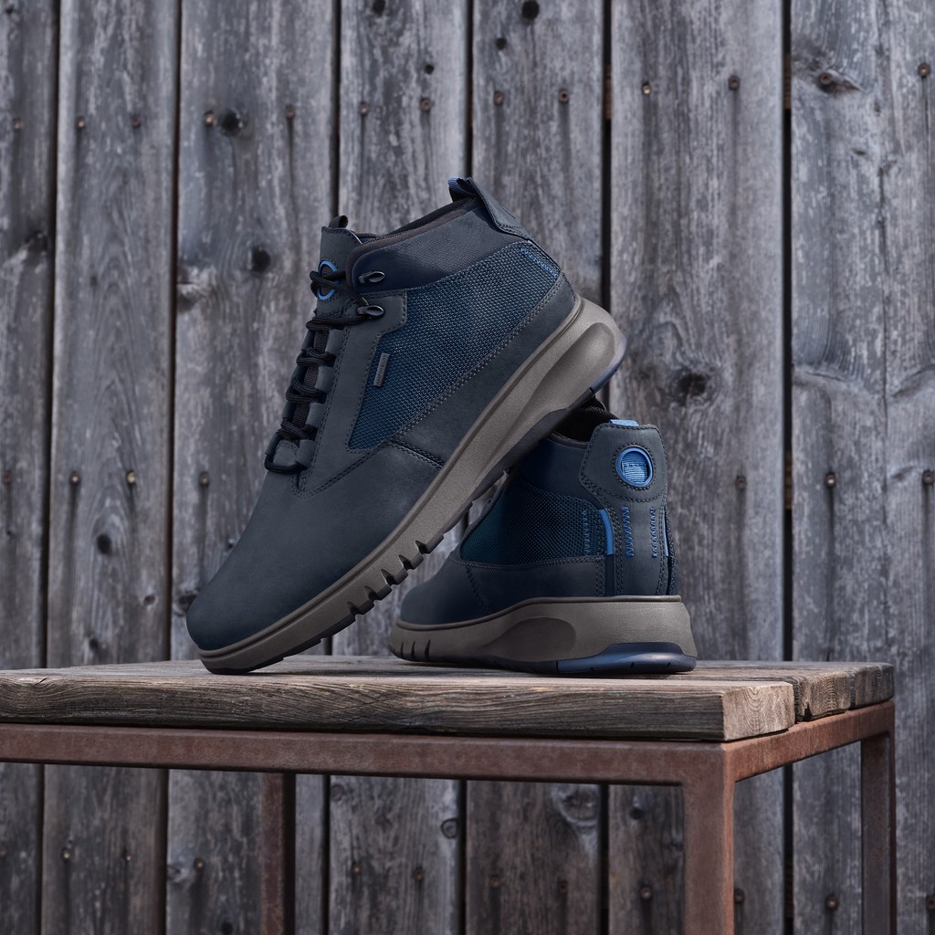 Waterproof boots AERANTIS 4X4 ABX MAN Navy - image number 1 | GEOX