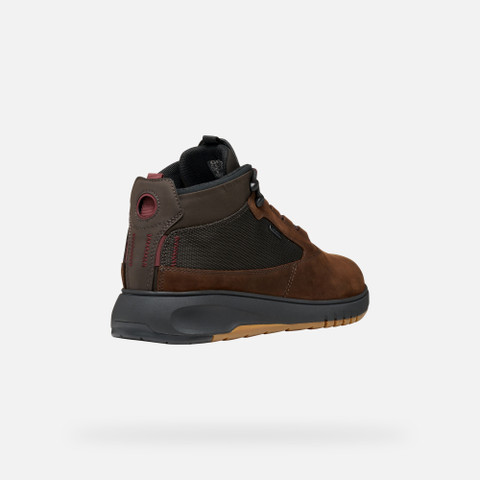 Waterproof boots AERANTIS 4X4 ABX MAN Dark Brown - image number 4 | GEOX