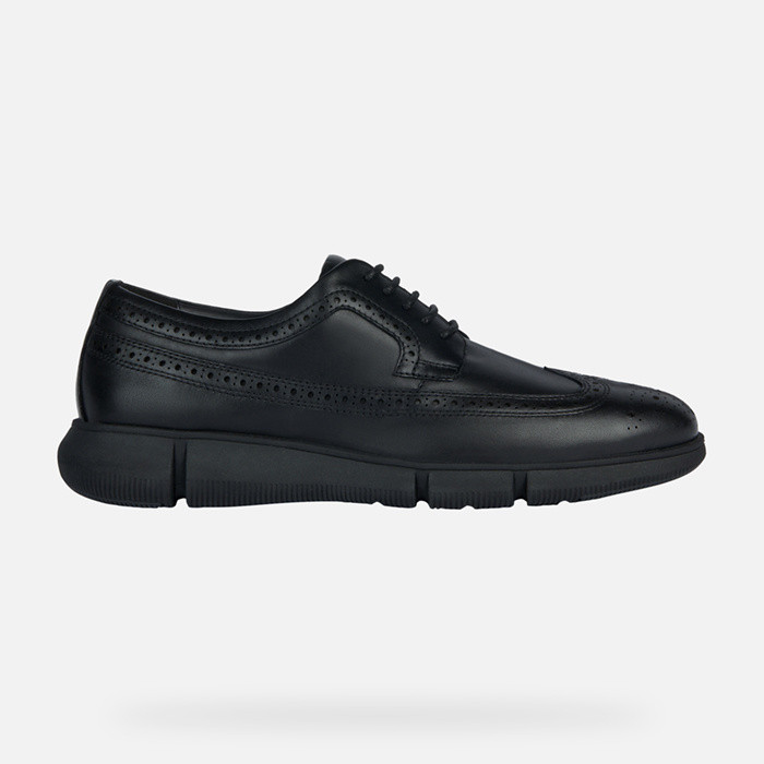 Leather shoes ADACTER F MAN Black | GEOX