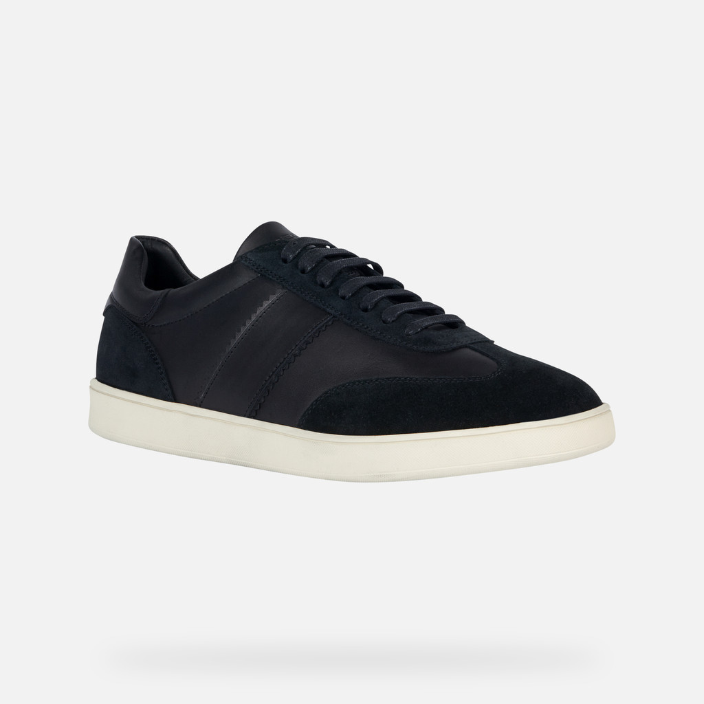 Geox® REGIO A: Low Top Sneakers black Man | Geox®