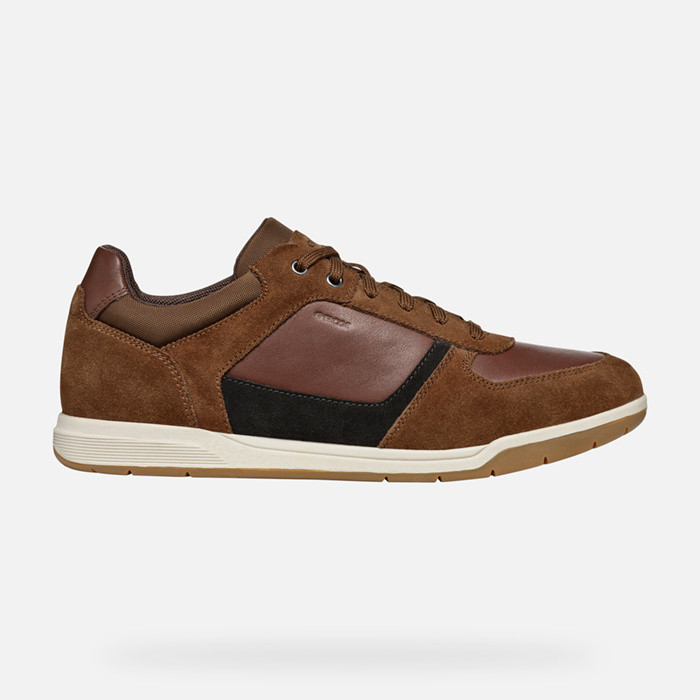 Low top sneakers SPHERICA EC3 MAN Light brown/Browncotto | GEOX