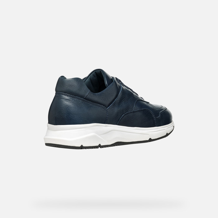 Geox® RADENTE C: Low Top Sneakers navy blue Man | Geox®