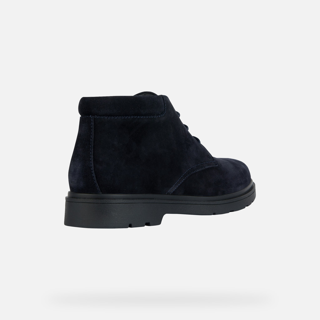 Geox® SPHERICA EC1 B: Desert Boots Navy Blue Man | Geox®