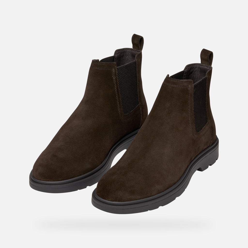 Chelsea boots SPHERICA EC1 MAN Dark Brown - image number 8 | GEOX