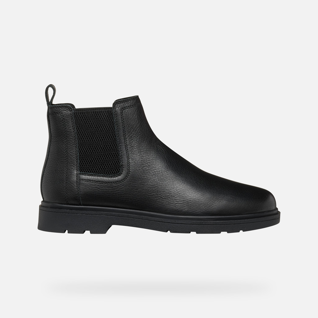 Geox® SPHERICA EC1 MAN: Black Chelsea boots | Geox