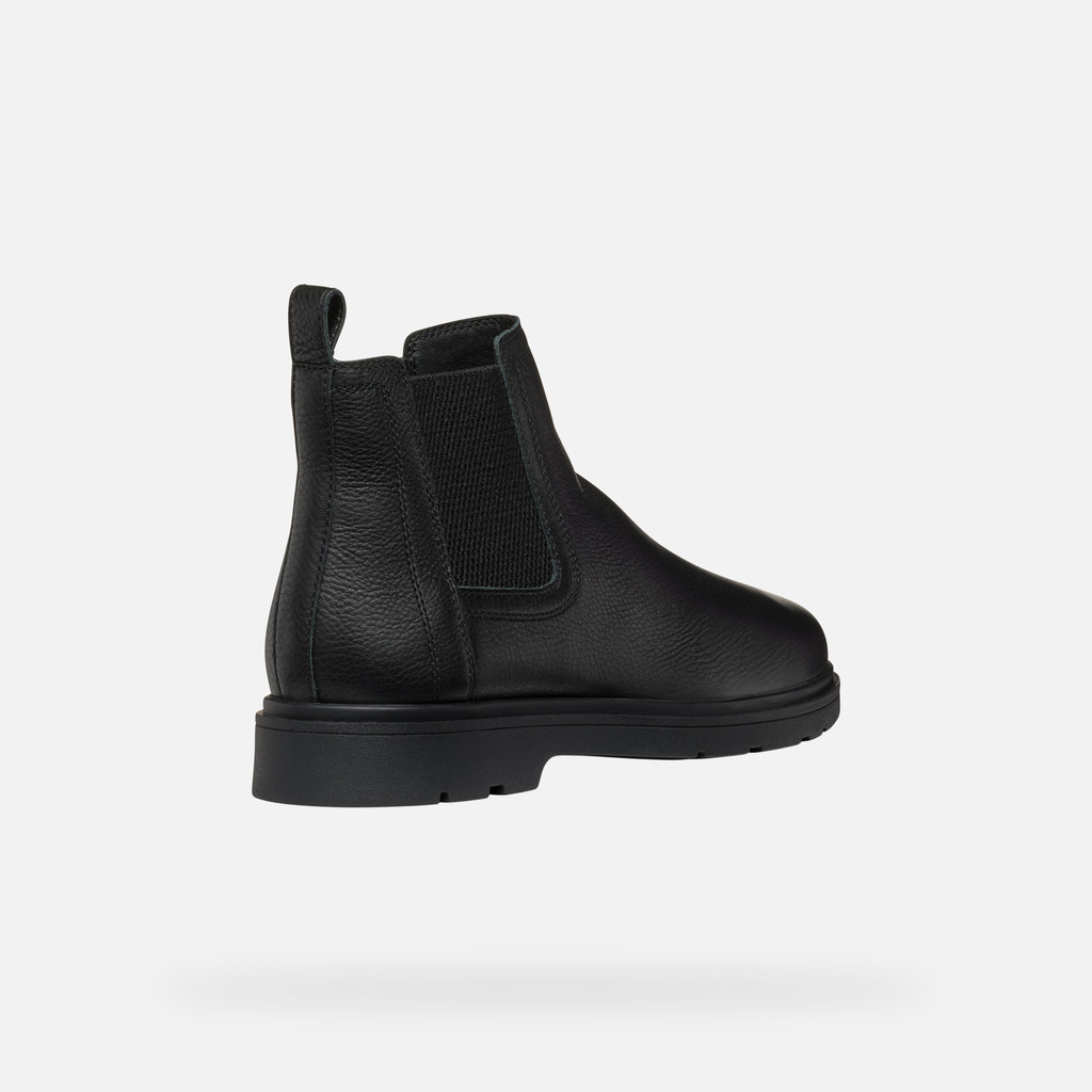 Geox® SPHERICA EC1 MAN: Black Chelsea boots | Geox