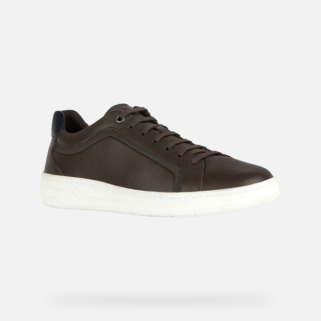 Geox® MAGNETE A: Low Top Sneakers coffee Man | Geox®