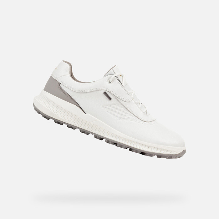 Sneakers impermeabili PG1X ABX UOMO Bianco/Grigio chiaro | GEOX