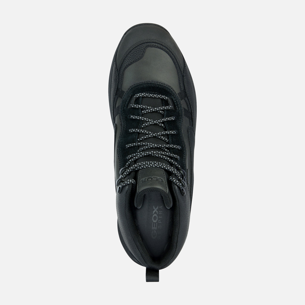 Geox® NEBULA: Zapatos Impermeables Negros Hombre