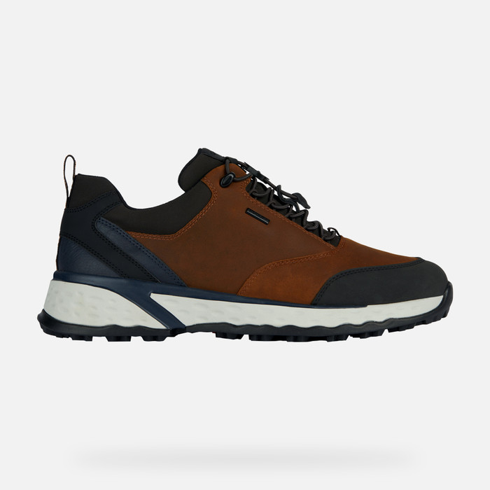 Geox® STERRATO B ABX C: Waterproof Shoes ochre Man | Geox®