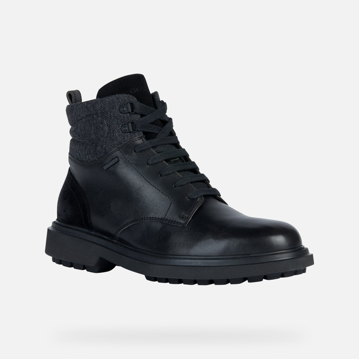 Geox® FALORIA B ABX: Waterproof Boots black Man | Geox®
