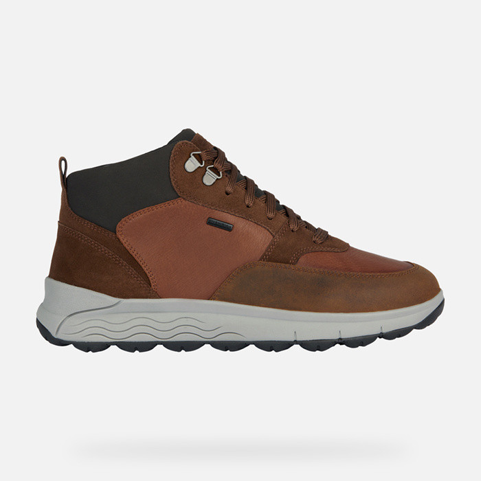 Waterproof shoes SPHERICA 4X4 ABX MAN Cognac | GEOX