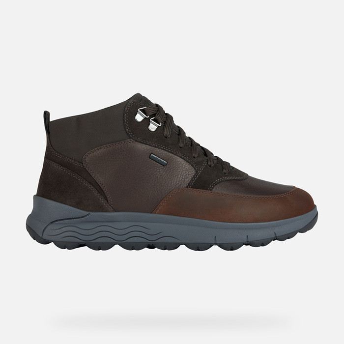 Waterproof shoes SPHERICA 4X4 ABX MAN Dark Brown | GEOX