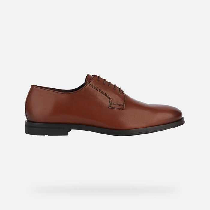 Sapatos elegantes DECIO HOMEM Conhaque | GEOX