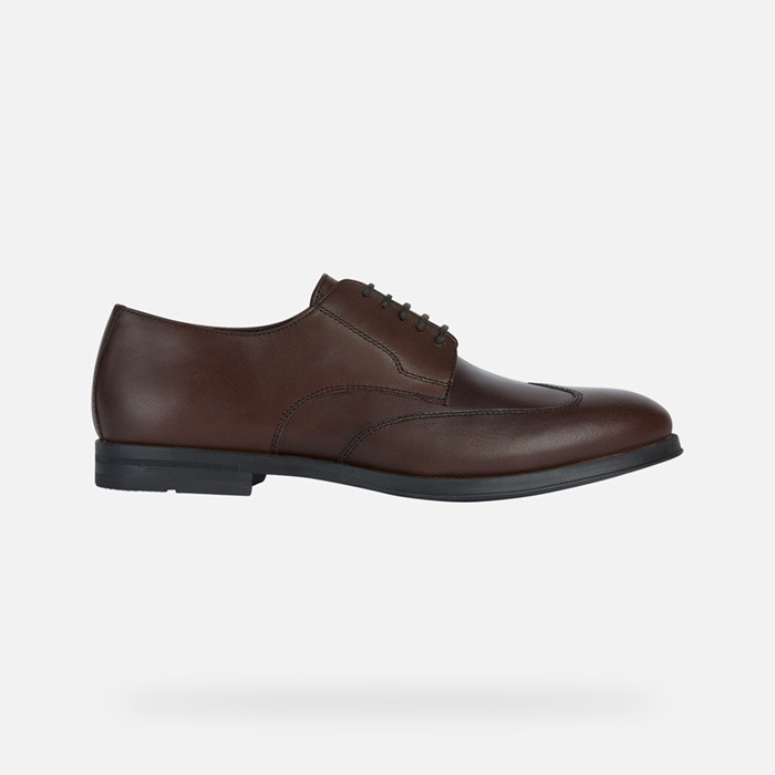 Special occasion shoes DECIO MAN Dark Brown | GEOX