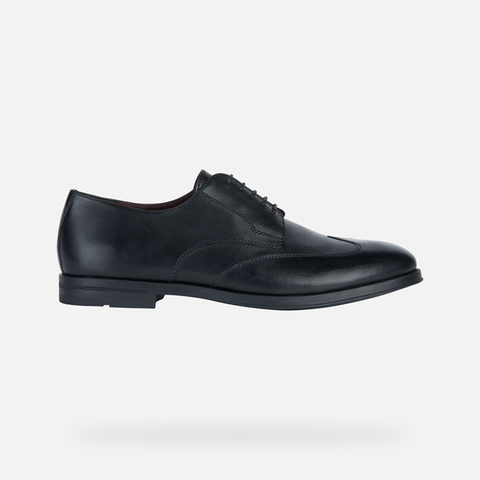 Sapatos elegantes DECIO HOMEM Preto | GEOX