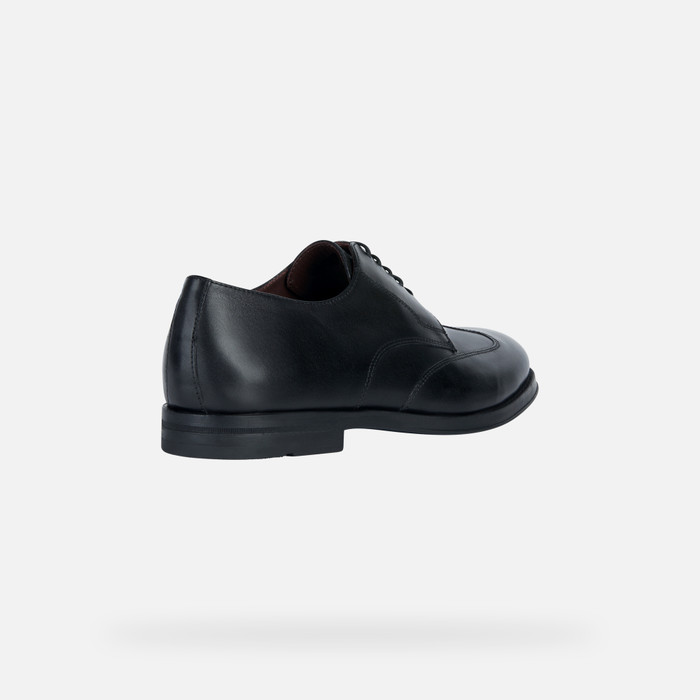 Geox® DECIO: Men's black Special Occasion Shoes | Geox®