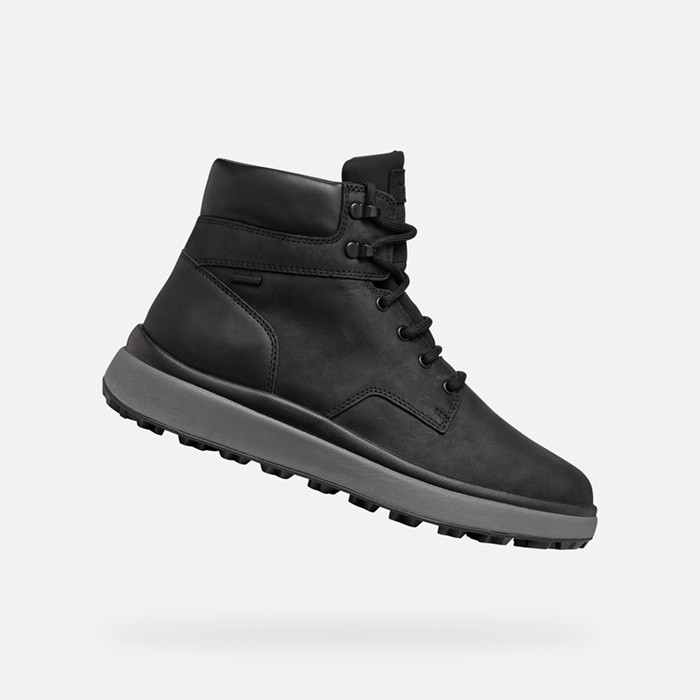 Waterproof boots GRANITO + GRIP ABX MAN Black | GEOX