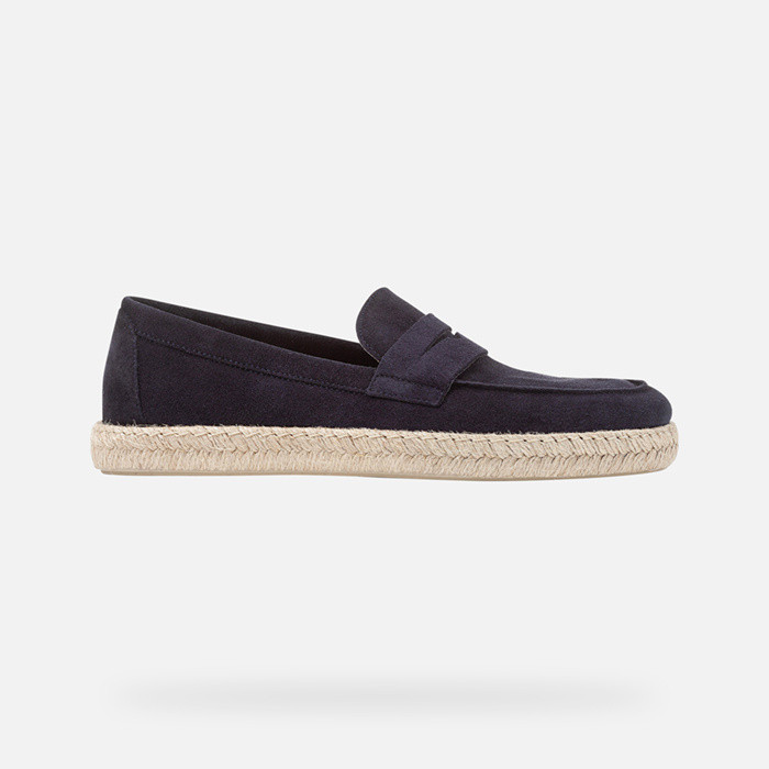 Suede shoes OSTUNI MAN Navy | GEOX