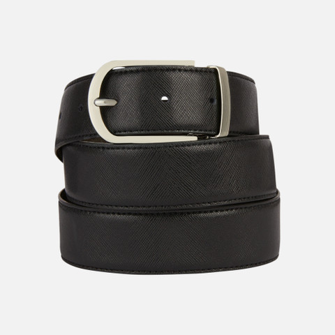 belt BELT MAN Black/Dark coffee - image number 0 | GEOX