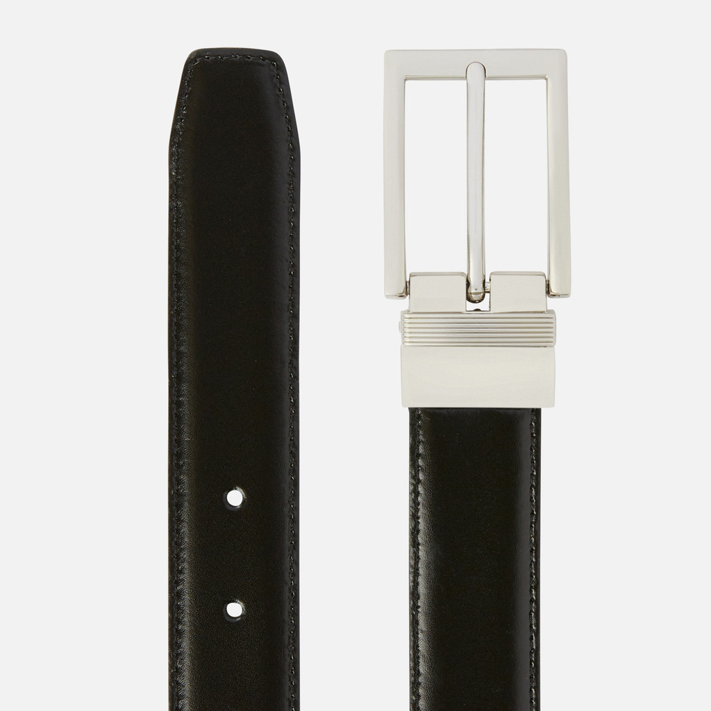 belt BELT MAN Black/Dark coffee - image number 1 | GEOX