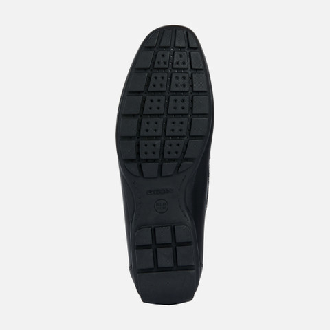 leather loafers MONER W 2FIT MAN Black - image number 6 | GEOX