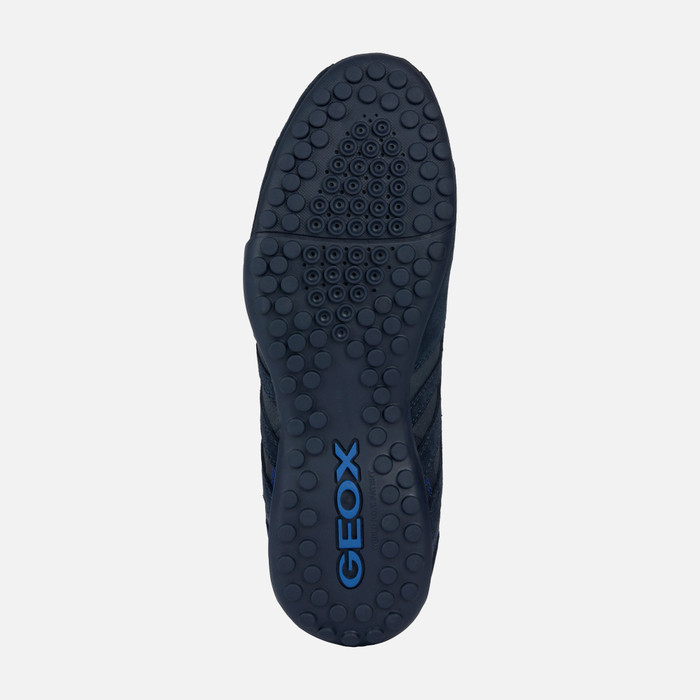 Sneakers navy Low UOMO Geox® K: SNAKE blue Top Man Geox® |