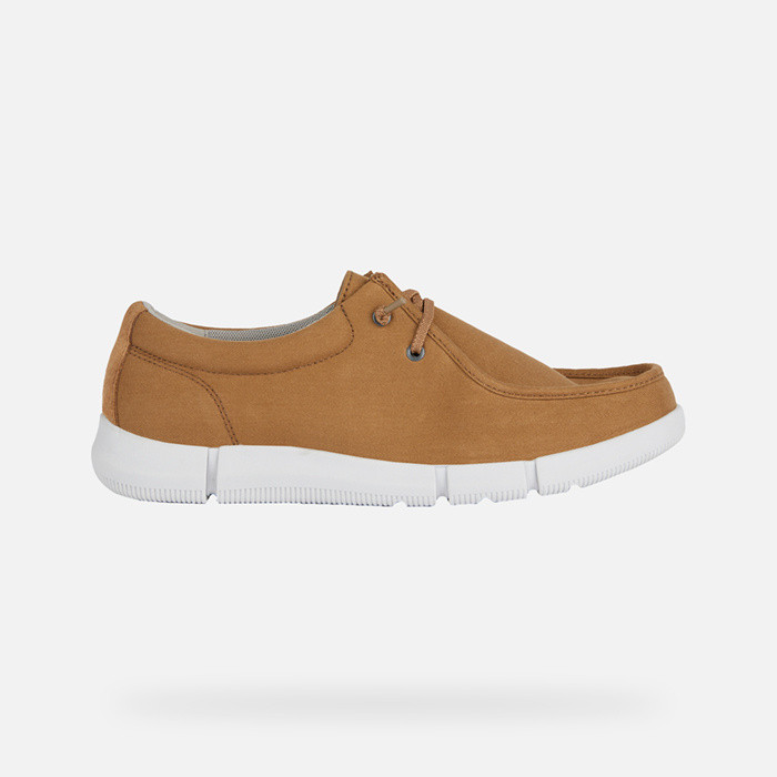 Boat loafers ADACTER M MAN Caramel | GEOX