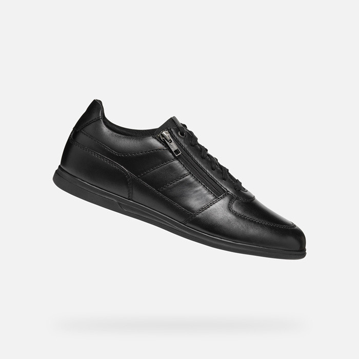 Low top sneakers RENAN MAN Black | GEOX