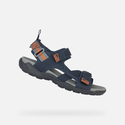 open sandals TERRENO + GRIP MAN Navy - image number 0 | GEOX