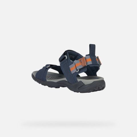 open sandals TERRENO + GRIP MAN Navy - image number 3 | GEOX