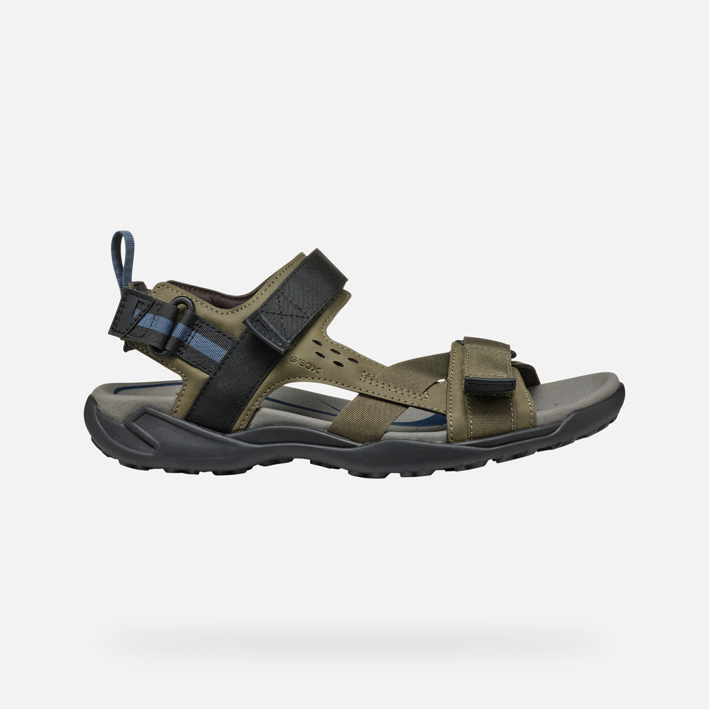 Terreno + Grip Homme Vert Militaire