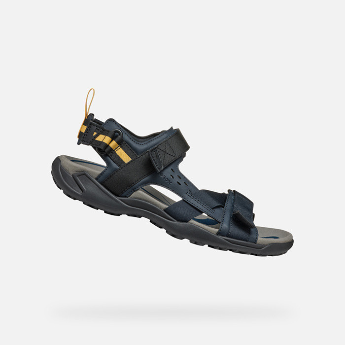 Open sandals TERRENO + GRIP MAN Navy | GEOX