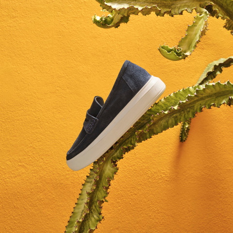 Suede loafers DEIVEN MAN Navy - image number 7 | GEOX