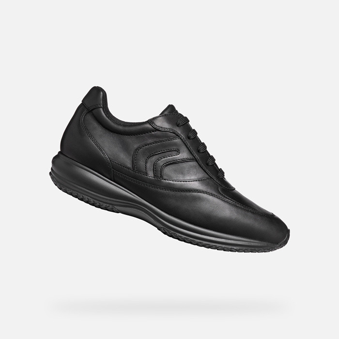 Low top sneakers HAPPY MAN Black | GEOX