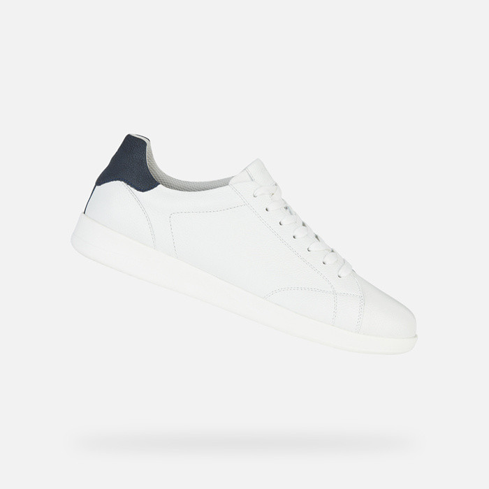 Low top sneakers KENNET MAN White | GEOX