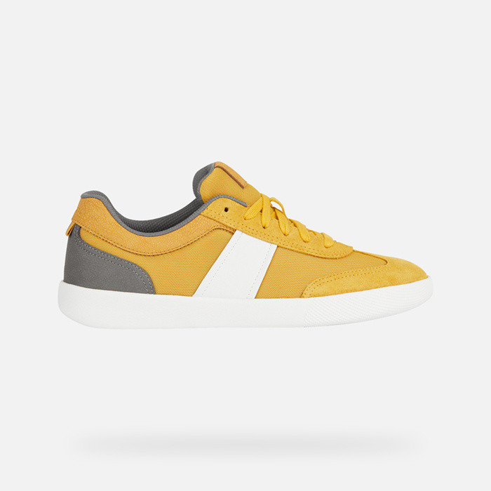 Low top sneakers RIETI MAN Yellow/White | GEOX