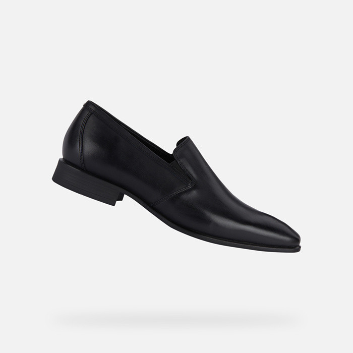 Leather loafers HIGH LIFE MAN Black | GEOX