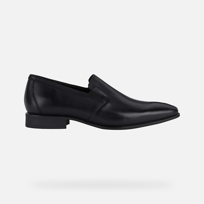 Leather loafers HIGH LIFE MAN Black | GEOX