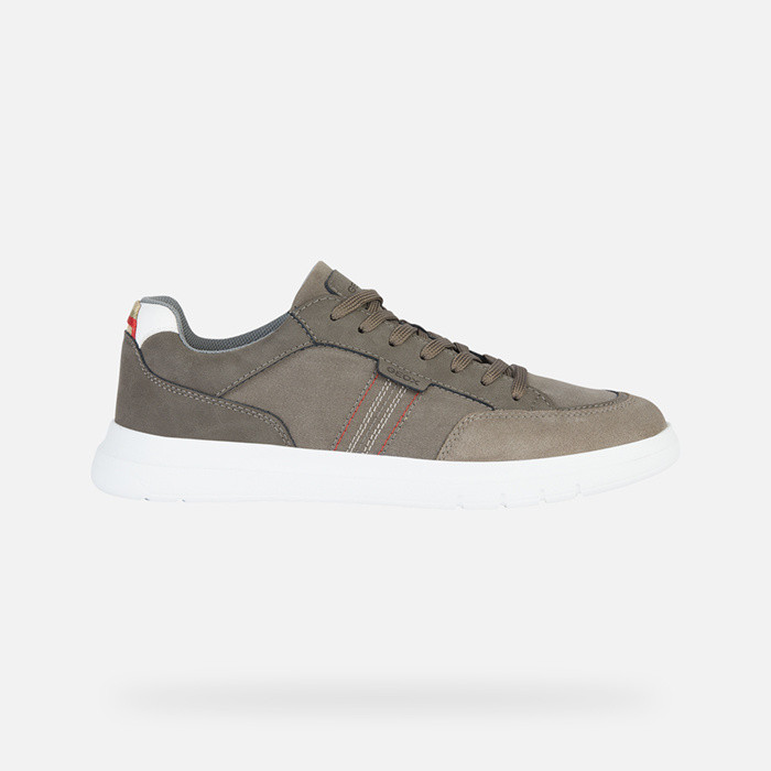 Sneakers basse MEREDIANO UOMO Taupe | GEOX