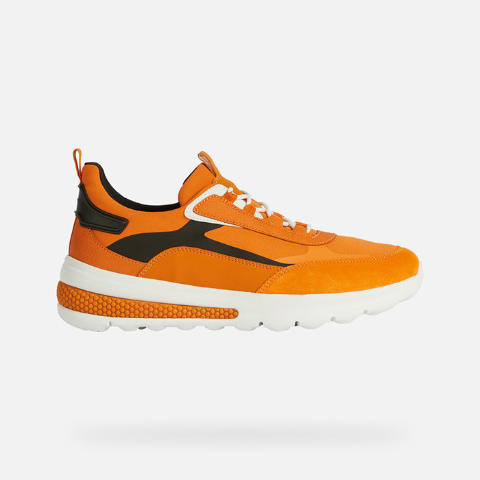 Gepolsterte sneakers SPHERICA ACTIF HERR Orange | GEOX