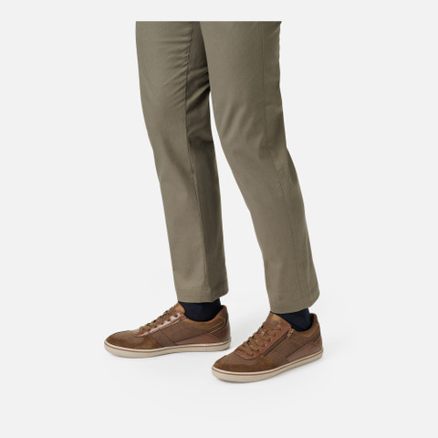 Scarpe con cerniera ELVER UOMO Cognac/Cognac - image number 2 | GEOX