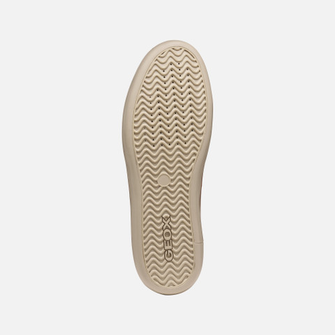 Low top sneakers ELVER MAN Brown Cotto/Cognac - image number 6 | GEOX