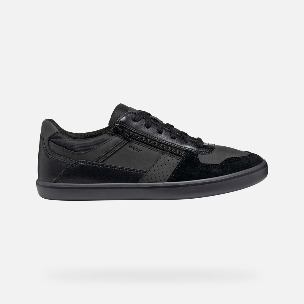 Low top sneakers ELVER MAN Black - image number 1 | GEOX