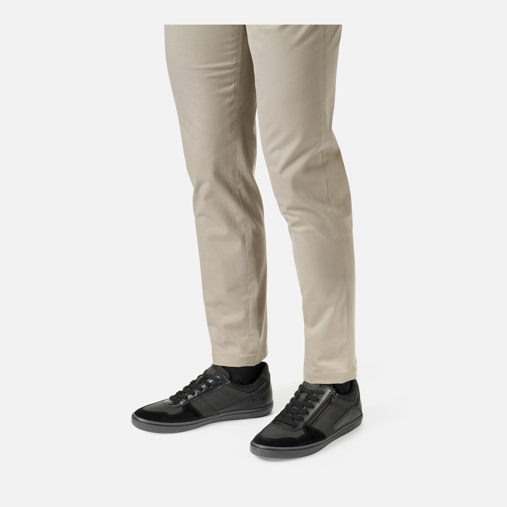 Zipped shoes ELVER MAN Black - image number 1 | GEOX