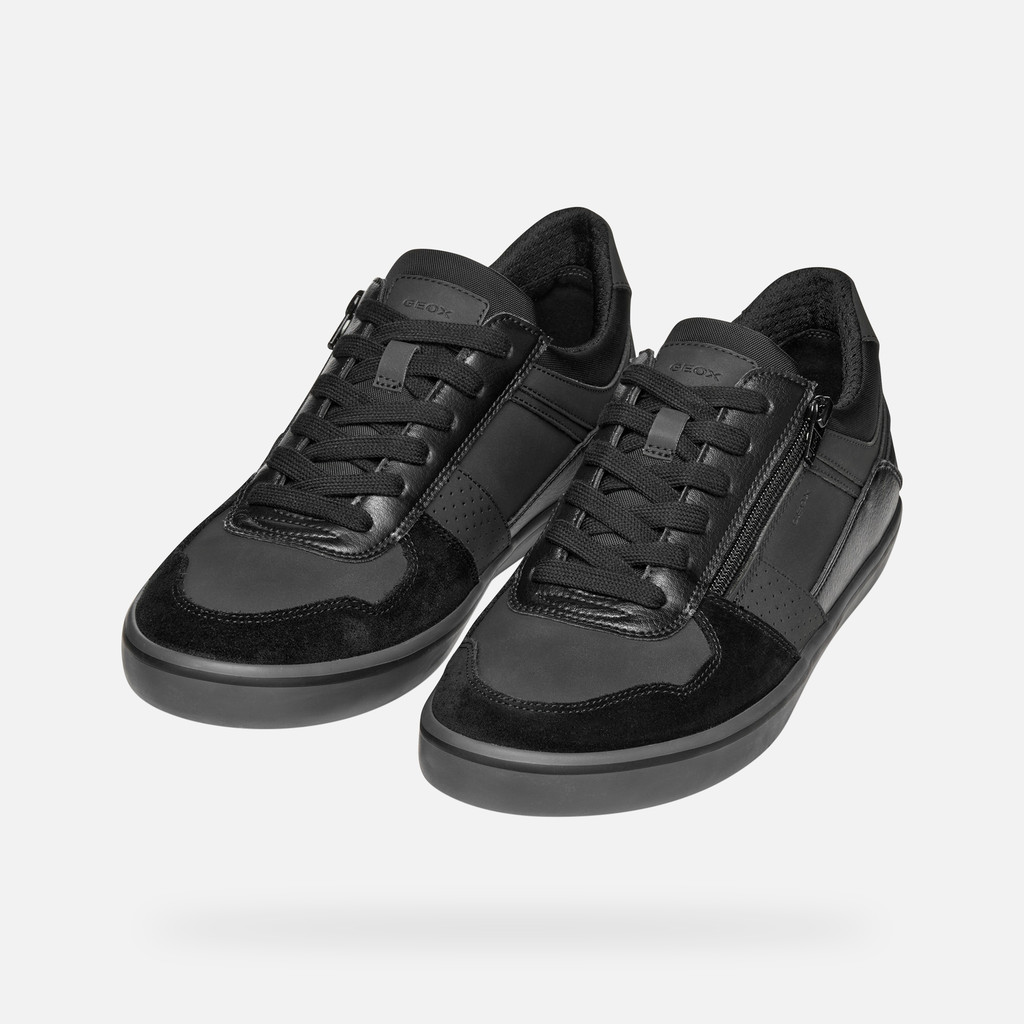 Low top sneakers ELVER MAN Black - image number 7 | GEOX