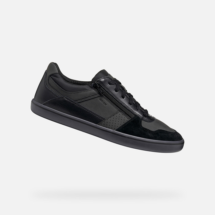 Low top sneakers ELVER MAN Black | GEOX