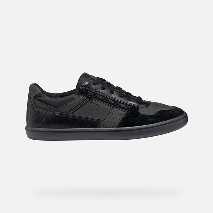 Zipped shoes ELVER MAN Black | GEOX